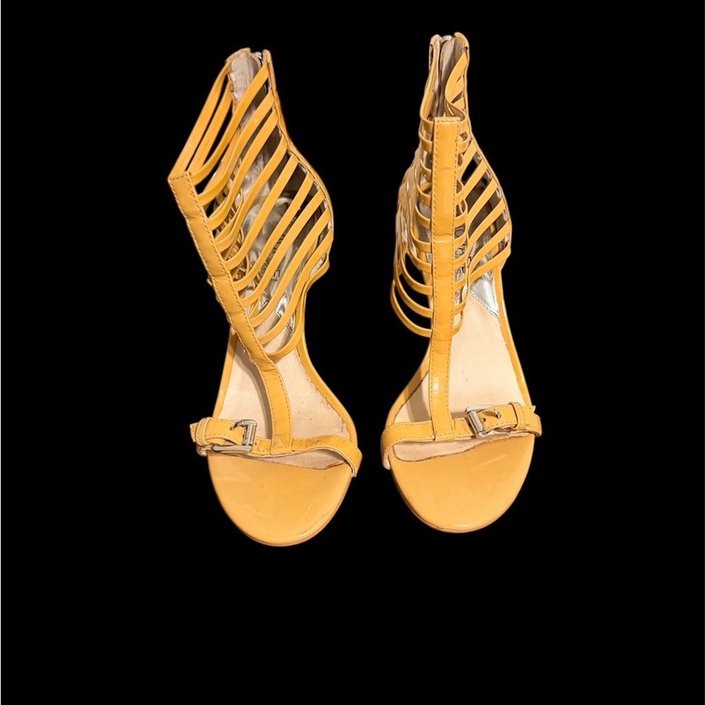 Michael Kors Yellow Strappy Sandals